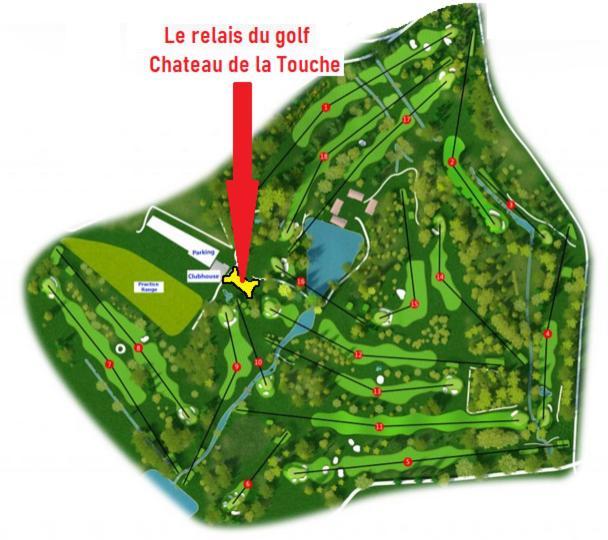 Apartment Le Relais Du Golf- Chateau De La Touche Ballan-Mire